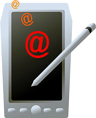 EPS 문자 기호 일러스트 버튼 사람없음 전자제품 컴퓨터 펜 스크린 기계 통신기기 이메일 작음 휴대용 편지 PDA 단말기 골뱅이기호 국내일러스트 통신 필기구 크기 오브젝트 파일형식 벡터