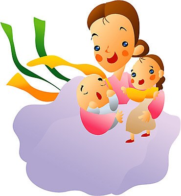 EPS 전신 클립아트 한국문화 한국전통 여자 남자 일러스트 안기 상상 엄마 동화 전래동화 사람 성인 세명 자녀 아기 전통의상 한복 선녀 선녀와나무꾼 떠남 국내일러스트 동양문화 전통 가족 모션 한국 파일형식 벡터