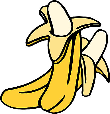 EPS 식물 음식 컬러 과일 일러스트 바나나 사람없음 농작물 노란색 두개 껍질 열대과일 국내일러스트 2 농업 파일형식 벡터