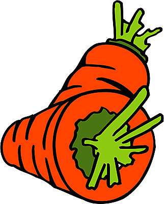 EPS 식물 음식 컬러 채소 일러스트 식재료 사람없음 농작물 주황색 당근 두개 국내일러스트 2 농업 뿌리채소 파일형식 벡터