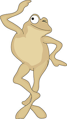 EPS 클립아트 동물 척추동물 캐릭터 한마리 일러스트 상상 양서류 윙크 서기 사람없음 두꺼비 일러캐릭터 1 모션 표정 파일형식 벡터