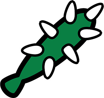 EPS 컬러 생활용품 일러스트 사람없음 초록색 한개 장난감 놀이용품 방망이 오브젝트 도깨비방망이 국내일러스트 1 파일형식 벡터