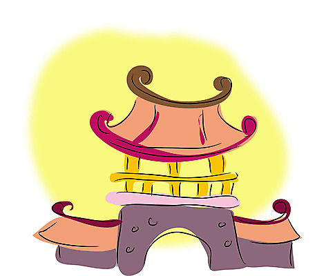 EPS 클립아트 한국문화 한국전통 시설물 건축 고건축 한국건축 일러스트 사람없음 건물 동양건축 궁전 성 성벽 성문 용궁 국내일러스트 동양문화 전통 건축물 한국 파일형식 벡터 동양