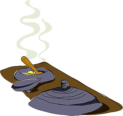 EPS 클립아트 한국문화 한국전통 전통 생활용품 일러스트 주방용품 사람없음 주방 가마솥 냄비 오브젝트 부뚜막 국내일러스트 동양문화 한국 솥 파일형식 벡터