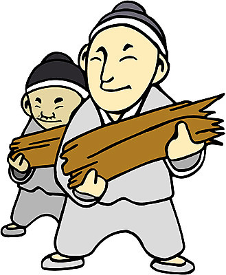 EPS 전신 클립아트 한국문화 한국전통 남자 일러스트 동화 곡류 전래동화 이야기 서기 들기 사람 성인 두명 농사 수확 추수 벼 농부 전통의상 한복 장작 상투 수확철 의좋은형제 남자만 성인남자만 성인만 국내일러스트 직업 동양문화 전통 농업 모션 한국 파일형식 벡터