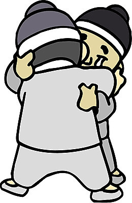 EPS 전신 클립아트 한국문화 한국전통 남자 일러스트 안기 포옹 동화 전래동화 이야기 서기 사람 성인 두명 우정 농부 전통의상 한복 눈물 형제 상투 의좋은형제 남자만 성인남자만 성인만 국내일러스트 직업 동양문화 전통 감정 가족 모션 한국 친구 파일형식 벡터