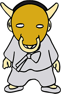 EPS 전신 클립아트 한국문화 한국전통 남자 일러스트 상상 동화 전래동화 이야기 서기 사람 소 전통의상 한복 탈 게으름 소가된게으름뱅이 코뚜레 남자만 가상인물 국내일러스트 동양문화 전통 컨셉 포유류 모션 한국 가면 고리 파일형식 벡터