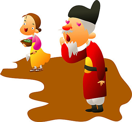 EPS 전신 클립아트 한국문화 한국전통 여자 할아버지 노년 남자 감정 일러스트 상상 동화 전래동화 사랑 서기 들기 사람 두명 소쿠리 광주리 하트 전통의상 한복 왕 반한 아낙 아낙네 우렁각시 호미 노인만 성인만 국내일러스트 모양 동양문화 전통 모션 한국 성인 바구니 농기구 파일형식 벡터