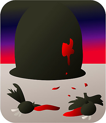 EPS 클립아트 동물 척추동물 한국문화 한국전통 두마리 일러스트 조류 동화 전래동화 이야기 사람없음 종 죽음 혈액 까치 까마귀 은혜 은혜갚은까치 국내일러스트 동양문화 전통 2 한국 파일형식 벡터