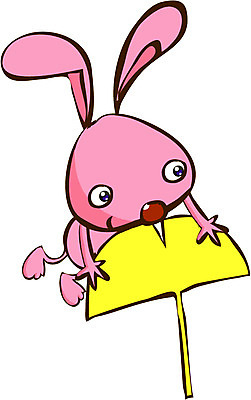 EPS 클립아트 식물 동물 척추동물 캐릭터 한마리 육지동물 동물캐릭터 일러스트 포유류 상상 나뭇잎 애니멀프린트 사람없음 토끼 토끼캐릭터 은행잎 일러캐릭터 1 잎 반려동물 파일형식 벡터