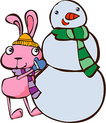 EPS 클립아트 동물 척추동물 캐릭터 한마리 육지동물 동물캐릭터 일러스트 포유류 상상 눈사람 털모자 애니멀프린트 서기 사람없음 목도리 토끼 토끼캐릭터 손모아장갑 일러캐릭터 모자_잡화 1 잡화 장갑 모션 반려동물 파일형식 벡터