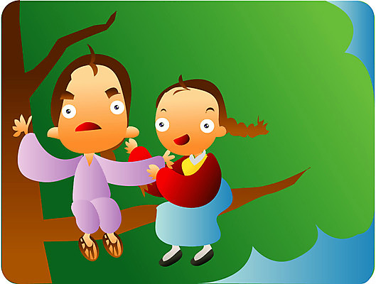 EPS 전신 클립아트 나무 식물 한국문화 한국전통 여자 남자 어린이 일러스트 동화 전래동화 남매 이야기 사람 앉기 소녀 소년 두명 나뭇가지 전통의상 한복 탈출 댕기머리 해님달님 어린이만 국내일러스트 동양문화 전통 헤어스타일 컨셉 가족 모션 한국 파일형식 벡터