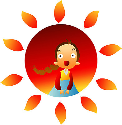 EPS 클립아트 한국문화 한국전통 여자 초등학생 어린이 일러스트 동화 전래동화 이야기 한명 사람 소녀 태양 전통의상 한복 댕기머리 해님달님 여자만 여자한명만 어린이만 소녀만 소녀한명만 국내일러스트 자연요소 1 학생 동양문화 전통 헤어스타일 한국 파일형식 벡터