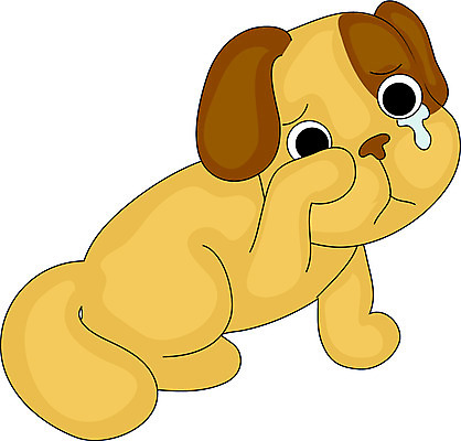 EPS 클립아트 동물 척추동물 캐릭터 한마리 육지동물 반려견 일러스트 포유류 앉기 사람없음 반려동물 고통 슬픔 개 강아지 울음 눈물 바둑이 일러캐릭터 1 감정 모션 표정 파일형식 벡터