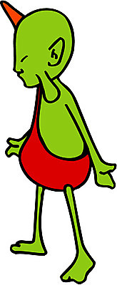 EPS 전신 클립아트 한국문화 한국전통 일러스트 상상 동화 뿔 전래동화 서기 사람 사람없음 도깨비 혹부리영감 혹 가상인물 국내일러스트 동양문화 전통 모션 한국 파일형식 벡터