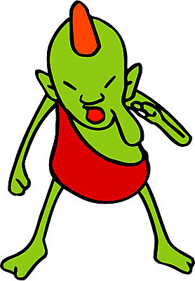 EPS 전신 클립아트 한국문화 한국전통 일러스트 상상 동화 뿔 전래동화 서기 사람 사람없음 도깨비 혹부리영감 혹 가상인물 국내일러스트 동양문화 전통 모션 한국 파일형식 벡터