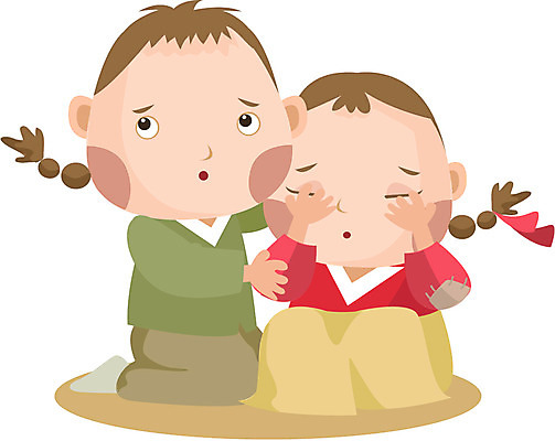 EPS 전신 클립아트 한국문화 한국전통 여자 남자 어린이 일러스트 상상 동화 전래동화 남매 이야기 사람 앉기 두명 전통의상 한복 무서움 공포 댕기머리 여동생 오빠 해님달님 어린이만 국내일러스트 동양문화 전통 헤어스타일 감정 가족 모션 한국 동생 파일형식 벡터