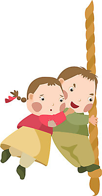 EPS 전신 클립아트 한국문화 한국전통 여자 남자 어린이 밧줄 일러스트 상상 동화 매달리기 전래동화 남매 이야기 사람 두명 전통의상 한복 댕기머리 여동생 동아줄 오빠 해님달님 어린이만 국내일러스트 동양문화 전통 헤어스타일 줄 가족 모션 한국 동생 파일형식 벡터