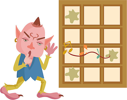 EPS 전신 클립아트 캐릭터 한국문화 한국전통 음표 일러스트 노래 창문 상상 동화 전통캐릭터 뿔 전래동화 서기 사람 사람없음 문 소리 듣기 구멍 엿듣기 도깨비 혹부리영감 창호지 가상인물 일러캐릭터 동양문화 전통 기호 종이 음악 모션 한국 파일형식 벡터