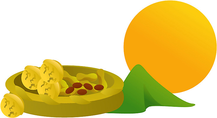 EPS 식물 한국문화 한국전통 전통 접시 명절 전통문화 음식 일러스트 산 사람없음 견과류 보름달 달 밤 땅콩 호두 정월대보름 부럼 1월 국내일러스트 자연요소 동양문화 식기 기념일 문화 한국 날짜 파일형식 벡터