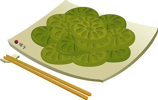 EPS 한국문화 한국전통 접시 명절 전통문화 한식 음식 일러스트 젓가락 디저트 떡 사람없음 전통음식 5월 태극 단오 수리취떡 쑥떡 국내일러스트 동양문화 전통 문양 식기 기념일 문화 한국 수저 날짜 파일형식 벡터