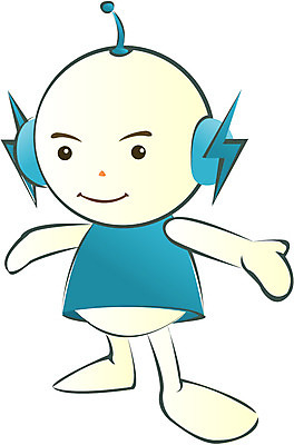 EPS 전신 클립아트 캐릭터 과학 일러스트 상상 팔벌리기 서기 사람 사람없음 로봇 전자 일러캐릭터 모션 파일형식 벡터