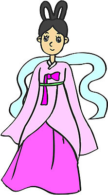 EPS 클립아트 한국문화 한국전통 여자 일러스트 상상 동화 전래동화 이야기 한명 사람 20대 성인 전통의상 한복 선녀 선녀와나무꾼 여자만 여자한명만 성인여자만 청년만 청년여자만 성인한명만 청년여자한명만 성인여자한명만 성인만 국내일러스트 1 동양문화 전통 한국 청년 파일형식 벡터