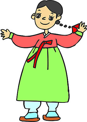 EPS 전신 클립아트 한국문화 한국전통 여자 일러스트 청소년 동화 전래동화 한명 서기 사람 10대 치마 전통의상 한복 저고리 댕기머리 춘향전 여자만 여자한명만 십대만 십대여자만 십대여자한명만 국내일러스트 1 동양문화 전통 헤어스타일 모션 하의 한국 역사 파일형식 벡터