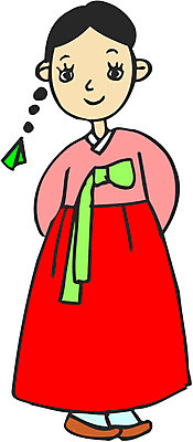 EPS 전신 클립아트 한국문화 한국전통 여자 초등학생 어린이 일러스트 한명 서기 사람 소녀 치마 전통의상 한복 저고리 댕기머리 여자만 여자한명만 어린이만 소녀만 소녀한명만 국내일러스트 1 학생 동양문화 전통 헤어스타일 모션 하의 한국 파일형식 벡터