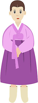 EPS 전신 클립아트 한국문화 한국전통 전통 여자 일러스트 청소년 동화 전래동화 한명 서기 사람 성인 10대 치마 전통의상 한복 저고리 버선 심청전 심청 심청이 여자만 여자한명만 국내일러스트 1 동양문화 모션 하의 양말 전통소품 한국 파일형식 벡터