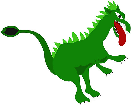 EPS 클립아트 동물 척추동물 한마리 야생동물 컬러 일러스트 파충류 사람없음 초록색 공룡 멸종 고대생물 국내일러스트 1 생물 파일형식 벡터