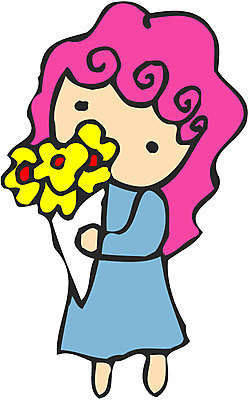 EPS 클립아트 커플 여자 초등학생 어린이 꽃다발 일러스트 선물 사랑 한명 서기 들기 사람 소녀 한다발 여자만 여자한명만 어린이만 소녀만 소녀한명만 국내일러스트 1 학생 꽃 감정 관계 모션 파일형식 벡터