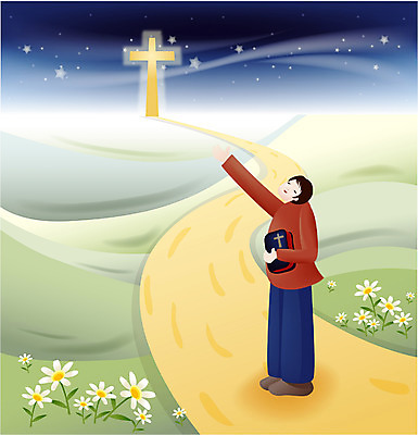 EPS 남자 별 기독교 종교 길 십자가 일러스트 한명 사람 소년 20대 성인 야외 교회 믿음 성경 예수 남자만 남자한명만 성인남자만 청년만 청년남자만 청년남자한명만 성인한명만 성인남자한명만 성인만 국내일러스트 자연요소 1 감정 어린이 종교용품 종교건축 청년 건물 신_종교 파일형식 벡터