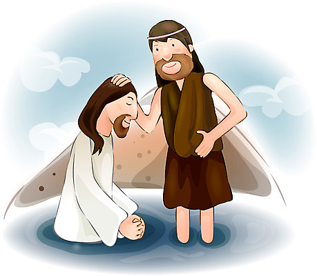 EPS 주간 남자 기독교 종교 일러스트 사람 성인 야외 두명 물 교회 기도 예수 하나님 강가 찬양 복음 사도 세례 세례요한 요한 남자만 성인남자만 성인만 국내일러스트 자연요소 종교건축 건물 강 신_종교 신약성서 파일형식 벡터