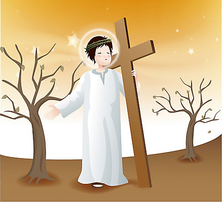 EPS 남자 기독교 종교 십자가 일러스트 한명 사람 20대 성인 야외 빛 교회 믿음 예수 아기예수 가시면류관 남자만 남자한명만 성인남자만 청년만 청년남자만 청년남자한명만 성인한명만 성인남자한명만 성인만 국내일러스트 1 감정 종교용품 종교건축 청년 건물 신_종교 파일형식 벡터