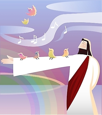 EPS 남자 기독교 종교 음표 일러스트 노래 조류 사랑 한명 사람 상반신 20대 성인 야외 교회 예수 남자만 남자한명만 성인남자만 청년만 청년남자만 청년남자한명만 성인한명만 성인남자한명만 성인만 국내일러스트 동물 1 기호 감정 음악 종교건축 청년 건물 신_종교 파일형식 벡터