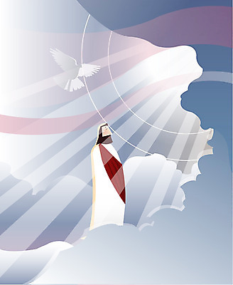 EPS 구름 남자 기독교 종교 일러스트 조류 하늘 한명 서기 사람 상반신 20대 성인 야외 햇빛 교회 예수 비둘기 남자만 남자한명만 성인남자만 청년만 청년남자만 청년남자한명만 성인한명만 성인남자한명만 성인만 국내일러스트 자연요소 동물 1 종교건축 모션 청년 건물 태양 신_종교 파일형식 벡터