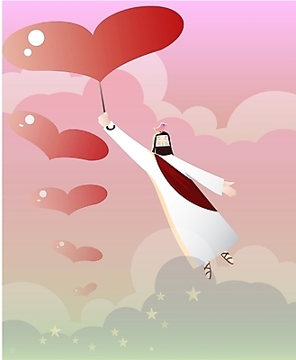 EPS 전신 구름 남자 별 기독교 종교 일러스트 우산 조류 하늘 사랑 한명 사람 20대 성인 야외 교회 하트 비행 예수 남자만 남자한명만 성인남자만 청년만 청년남자만 청년남자한명만 성인한명만 성인남자한명만 성인만 국내일러스트 자연요소 모양 동물 1 감정 종교건축 청년 건물 신_종교 파일형식 벡터