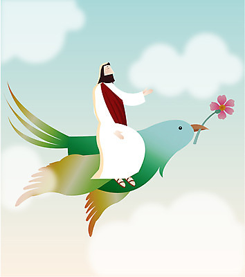 EPS 주간 전신 구름 남자 꽃 기독교 종교 일러스트 조류 하늘 한명 사람 앉기 20대 성인 야외 교회 비행 예수 파랑새 남자만 남자한명만 성인남자만 청년만 청년남자만 청년남자한명만 성인한명만 성인남자한명만 성인만 국내일러스트 자연요소 식물 동물 1 종교건축 모션 청년 건물 신_종교 파일형식 벡터