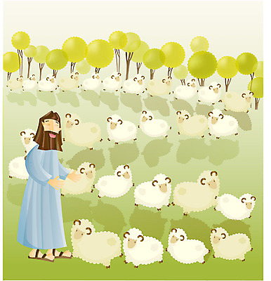 EPS 주간 전신 나무 남자 기독교 종교 일러스트 한명 서기 사람 초원 20대 성인 야외 교회 양 예수 양떼 남자만 남자한명만 성인남자만 청년만 청년남자만 청년남자한명만 성인한명만 성인남자한명만 성인만 국내일러스트 자연요소 식물 1 포유류 종교건축 모션 청년 건물 신_종교 파일형식 벡터