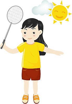 EPS 주간 전신 클립아트 학생 여자 어린이교육 교육 어린이 일러스트 교과목 한명 서기 사람 소녀 야외 10대 운동 스쿨라이프 체육시간 배드민턴 체육교육 여자만 여자한명만 소녀만 국내일러스트 자연요소 1 라이프스타일 학교 모션 청소년 수업 건강 구기 체육 어린이만 파일형식 벡터