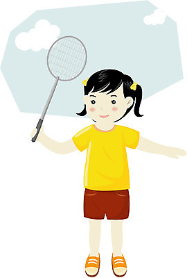 EPS 전신 클립아트 학생 여자 어린이교육 교육 초등학생 어린이 일러스트 교과목 한명 서기 사람 소녀 레포츠 운동 스쿨라이프 체육시간 배드민턴 체육교육 여자만 여자한명만 어린이만 소녀만 소녀한명만 국내일러스트 1 라이프스타일 학교 모션 수업 레저 건강 구기 체육 파일형식 벡터