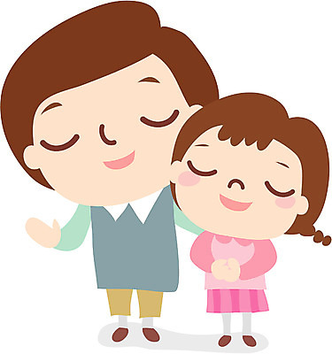 EPS 전신 클립아트 여자 남자 기독교 종교 일러스트 가족 서기 사람 두명 기도 예수 찬송가 찬양 국내일러스트 노래 관계 모션 신_종교 파일형식 벡터