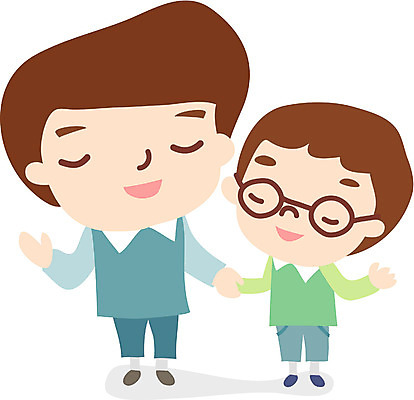 EPS 전신 클립아트 남자 기독교 종교 일러스트 가족 서기 사람 소년 두명 기도 찬송가 찬양 남자만 국내일러스트 어린이 노래 관계 모션 파일형식 벡터