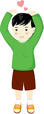 EPS 전신 클립아트 남자 감정 초등학생 어린이 일러스트 사랑 한명 서기 사람 이벤트 소년 하트 남자만 남자한명만 어린이만 소년만 소년한명만 국내일러스트 모양 1 학생 모션 파일형식 벡터