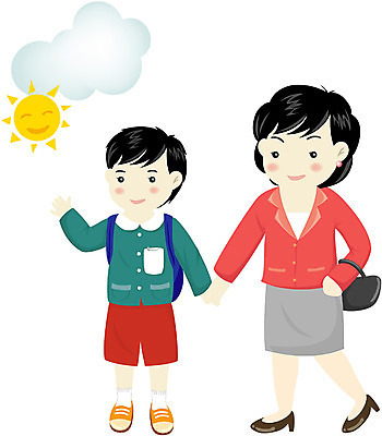 EPS 주간 전신 클립아트 학생 여자 어린이교육 교육 남자 초등학생 어린이 일러스트 가족 엄마 책가방 서기 사람 소년 야외 두명 스쿨라이프 입학 시작 학부모 국내일러스트 자연요소 라이프스타일 가방 학교 관계 모션 부모 파일형식 벡터