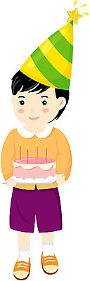 EPS 전신 남자 어린이 일러스트 한명 서기 사람 이벤트 소년 10대 파티 케이크 고깔모자 생일 남자만 남자한명만 십대만 십대남자만 십대남자한명만 국내일러스트 모자_잡화 1 기념일 모션 청소년 디저트 파일형식 벡터