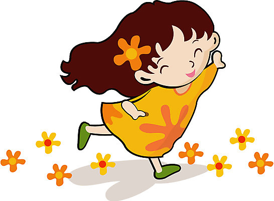 EPS 클립아트 계절 여자 꽃 초등학생 어린이 꽃밭 일러스트 한명 사람 소풍 봄 여자만 여자한명만 어린이만 소녀만 소녀한명만 소녀_어린이 국내일러스트 식물 1 학생 야외활동 파일형식 벡터