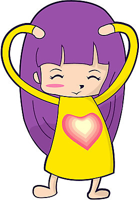 EPS 클립아트 여자 감정 초등학생 어린이 일러스트 사랑 한명 사람 손짓 소녀 하트 여자만 여자한명만 어린이만 소녀만 소녀한명만 국내일러스트 모양 1 학생 모션 파일형식 벡터