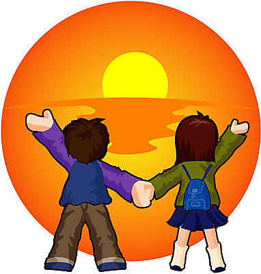 EPS 전신 클립아트 커플 여자 교육 남자 대학생 데이트 일러스트 하늘 새출발 새해 서기 사람 풍경 야외 태양 일출 일몰 시작 출발 국내일러스트 자연요소 학생 컨셉 관계 모션 새로움 노을 파일형식 벡터
